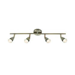 Amalfi 4lt bar antique brass 35W