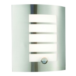 Bianco LED PIR 1lt wall IP44 7W