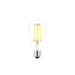 E27 LED filament pear dimmable 6W