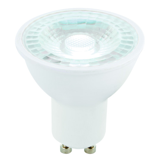 GU10 LED SMD beam angle 38 degrees dimmable 6W